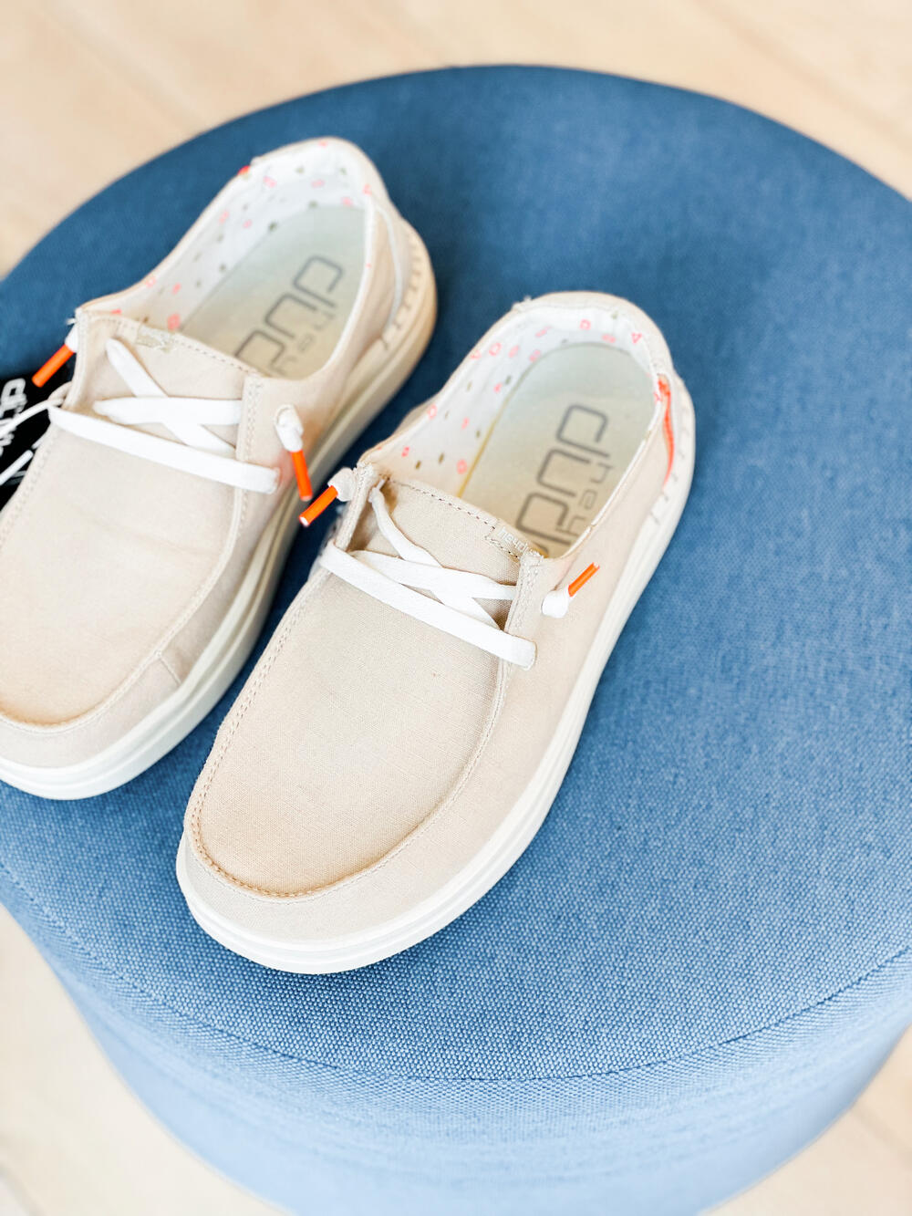 Черевики LE Wendy Rise Chambray Sandshell 30-44 текстиль літо бежевий, 39