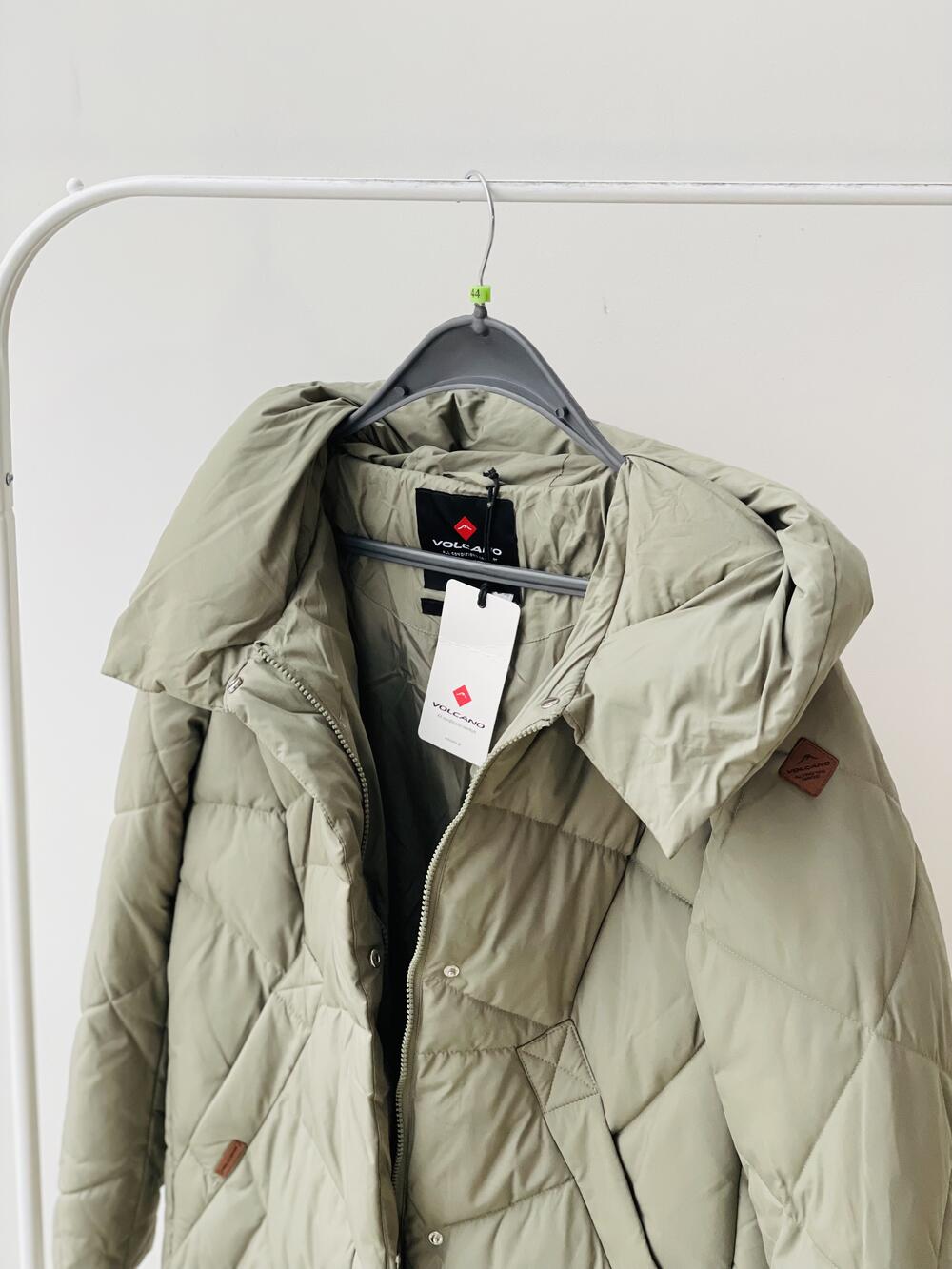 Пальто LG L22365 J-VILNUS стьобане оливка, S