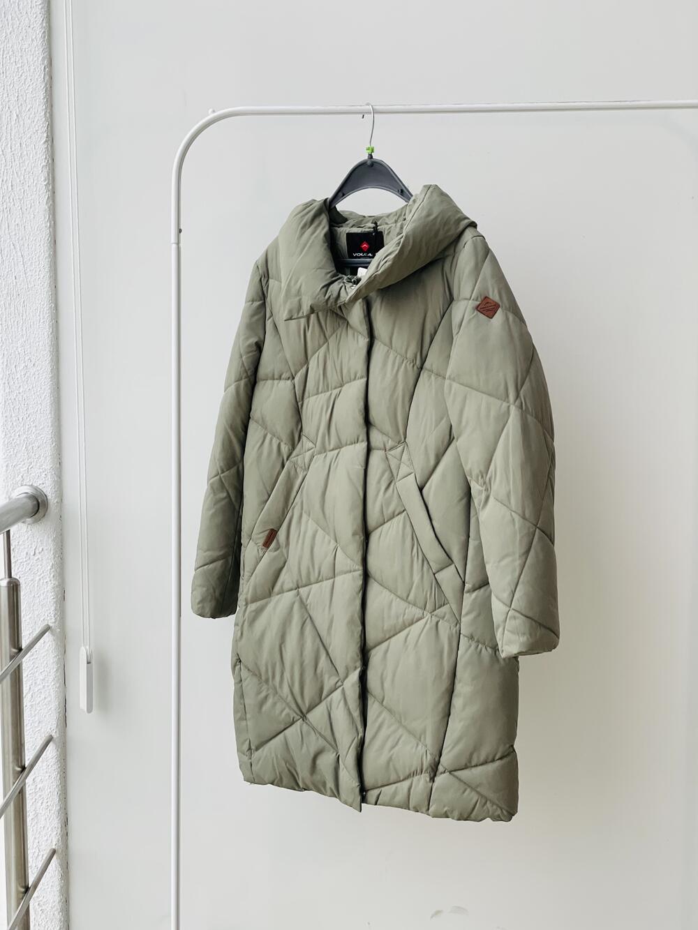 Пальто LG L22365 J-VILNUS стьобане оливка, S