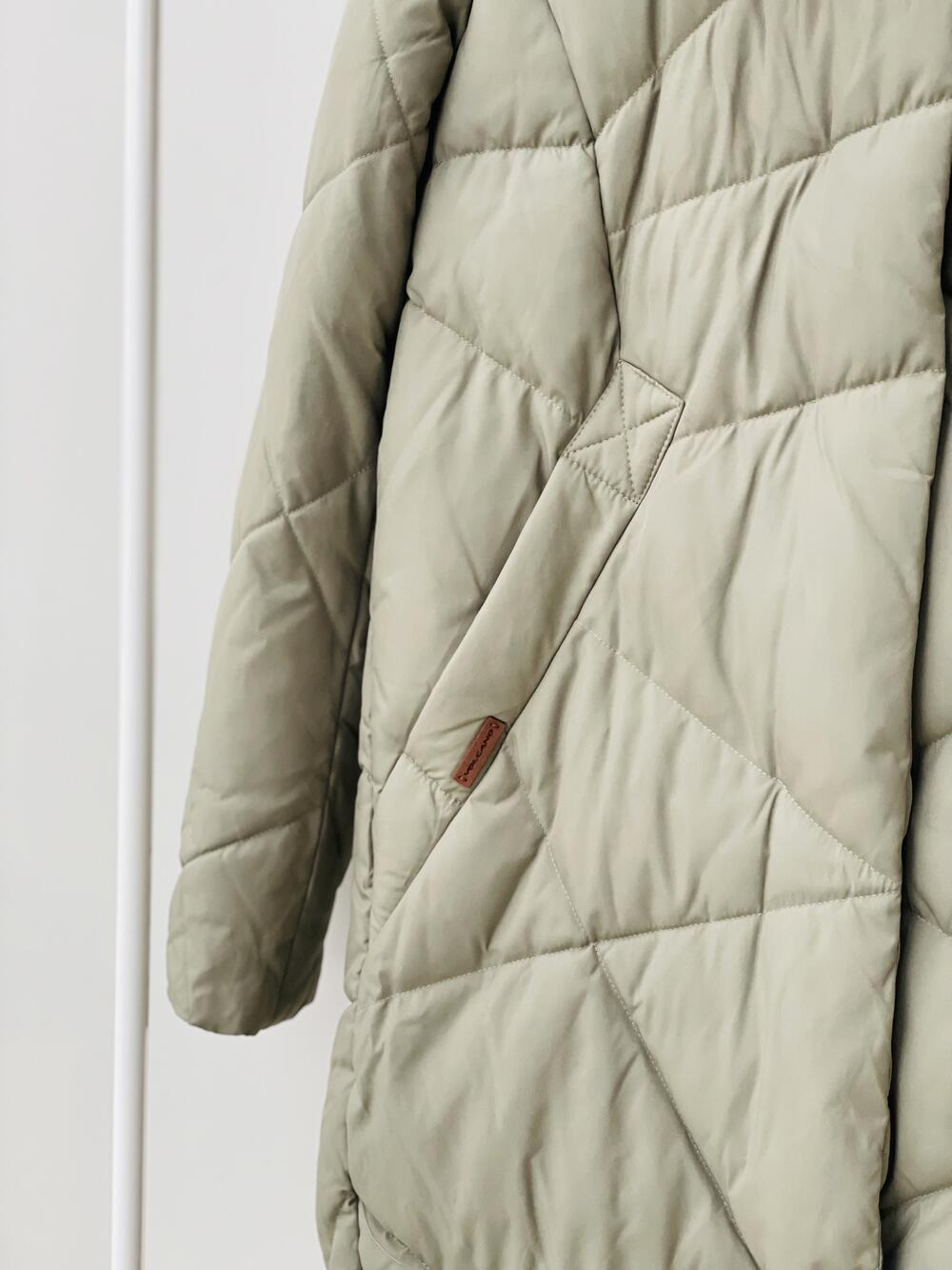 Пальто LG L22365 J-VILNUS стьобане оливка, S