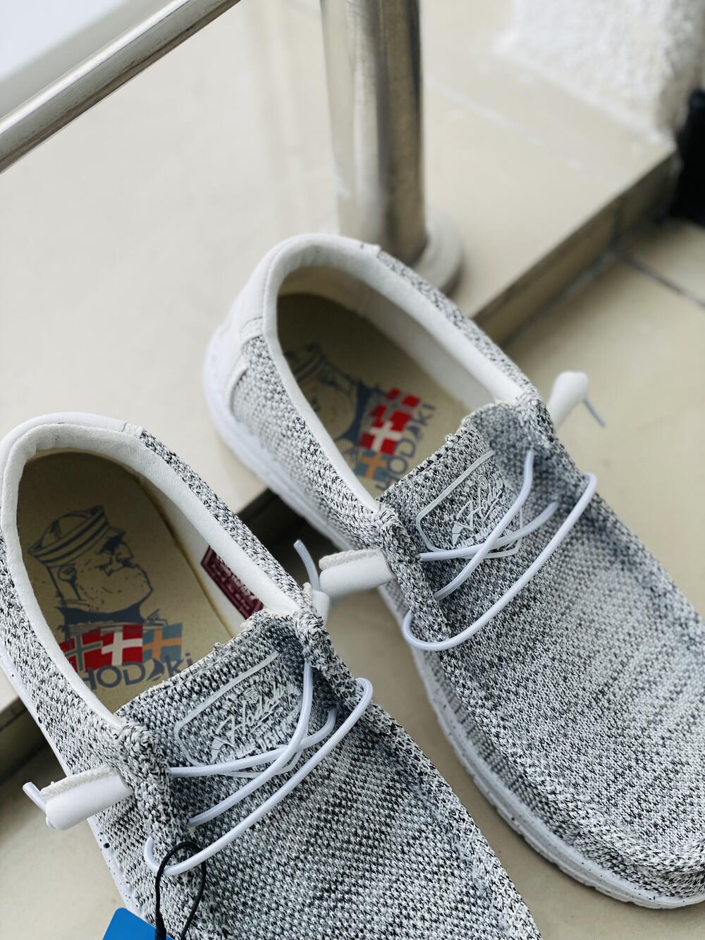 Мокасини чоловічи CAPTAIN TIGHT SAIL 20-146 текстиль літо сірий меланж, 42