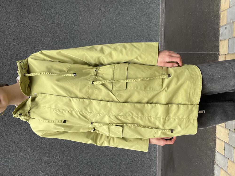 Вітрівка LK L22280 з капюшоном лайм, XL