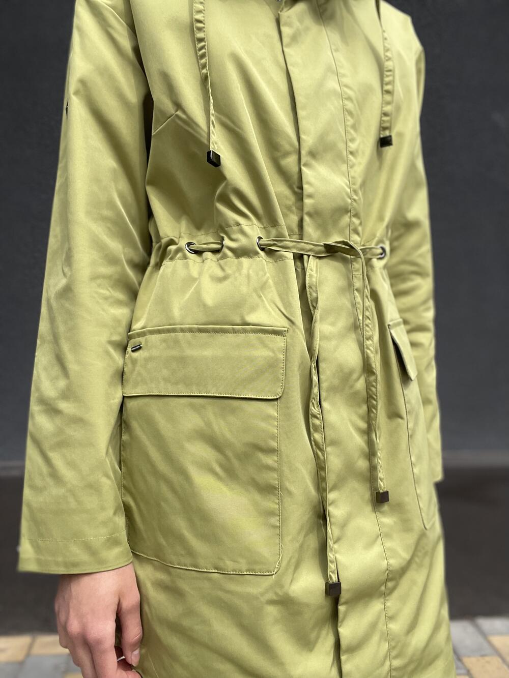 Вітрівка LK L22280 з капюшоном лайм, XL