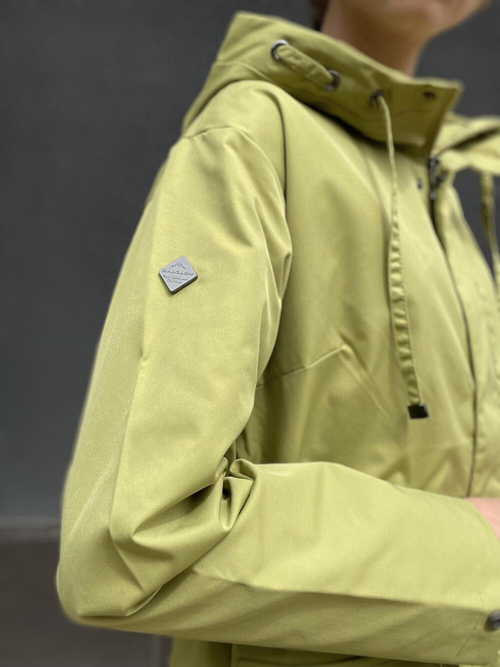 Вітрівка LK L22280 з капюшоном лайм, XL