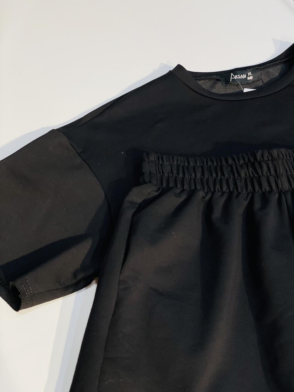 Костюм LL 2346 з шортами трикотаж чорний, 42/S