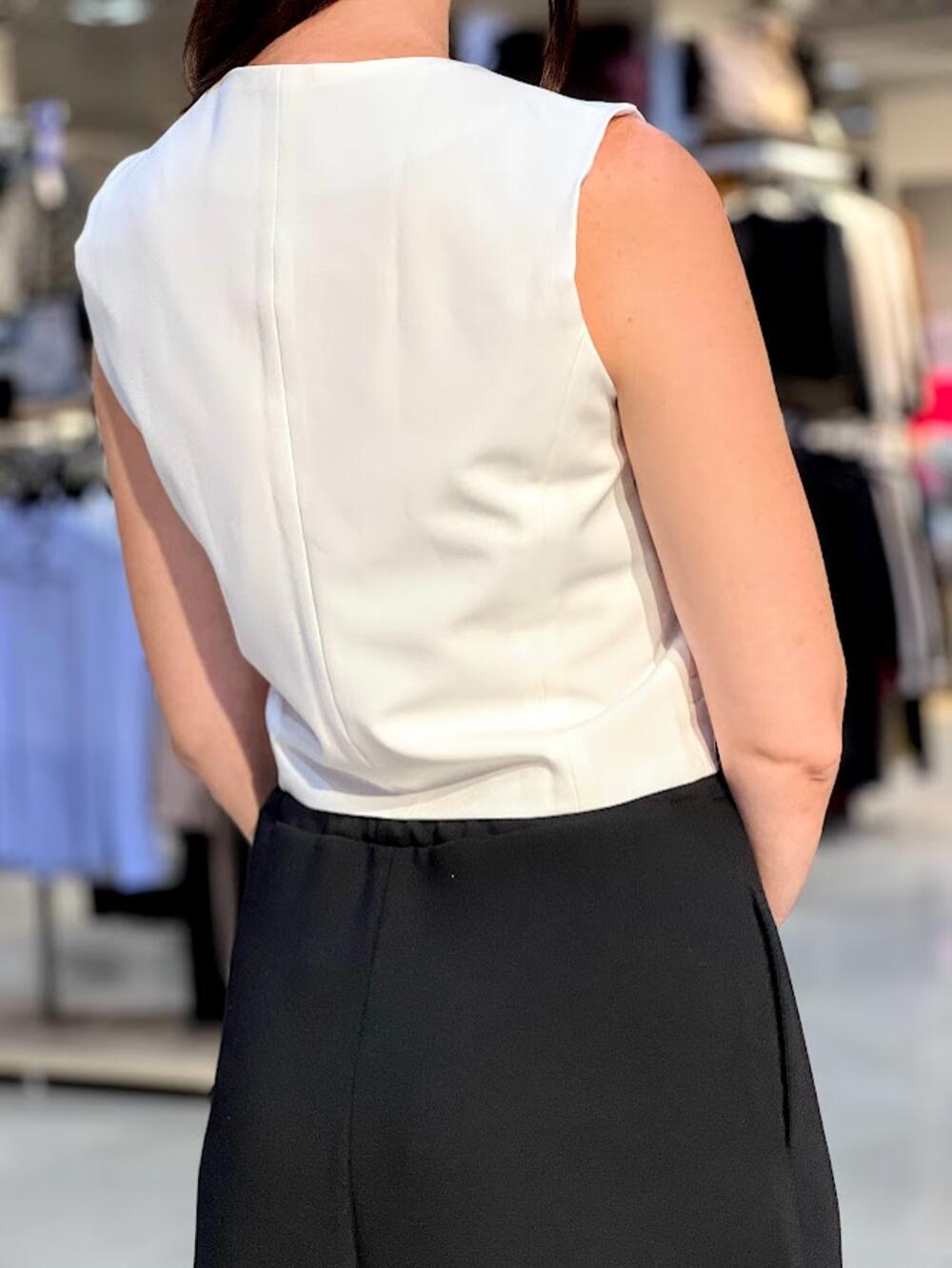 Жилет LO R@Y 03 класичний тіар крем, 40/XS
