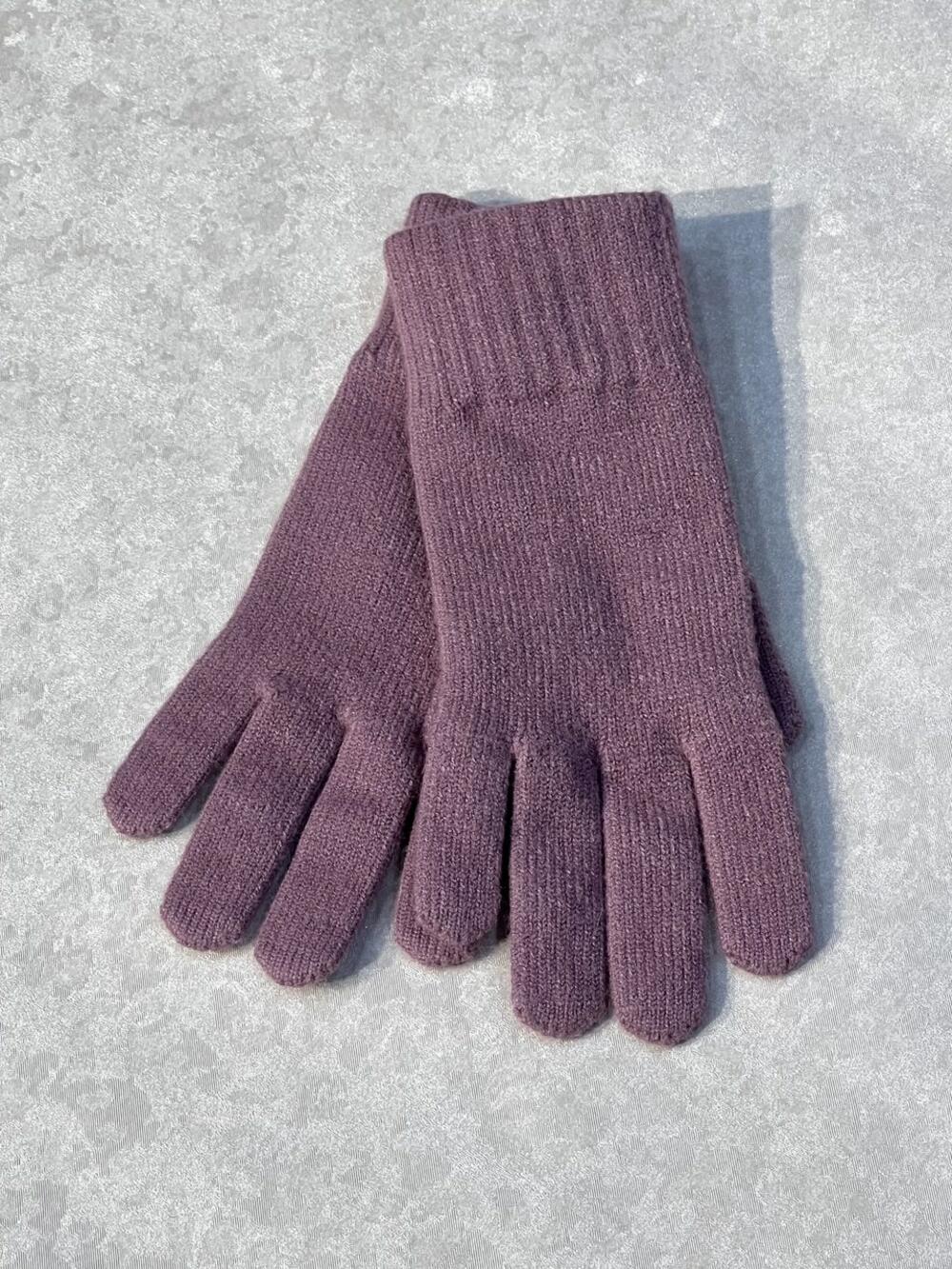 Рукавички Malisa ЄВА в'язані ліловий