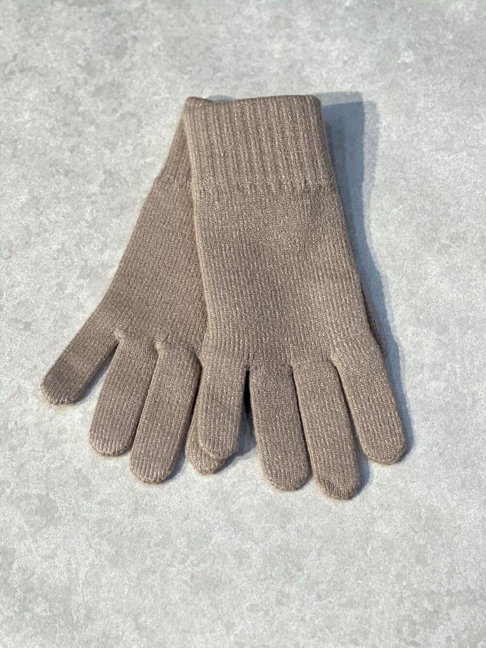 Рукавички Malisa ЄВА в'язані бежевий