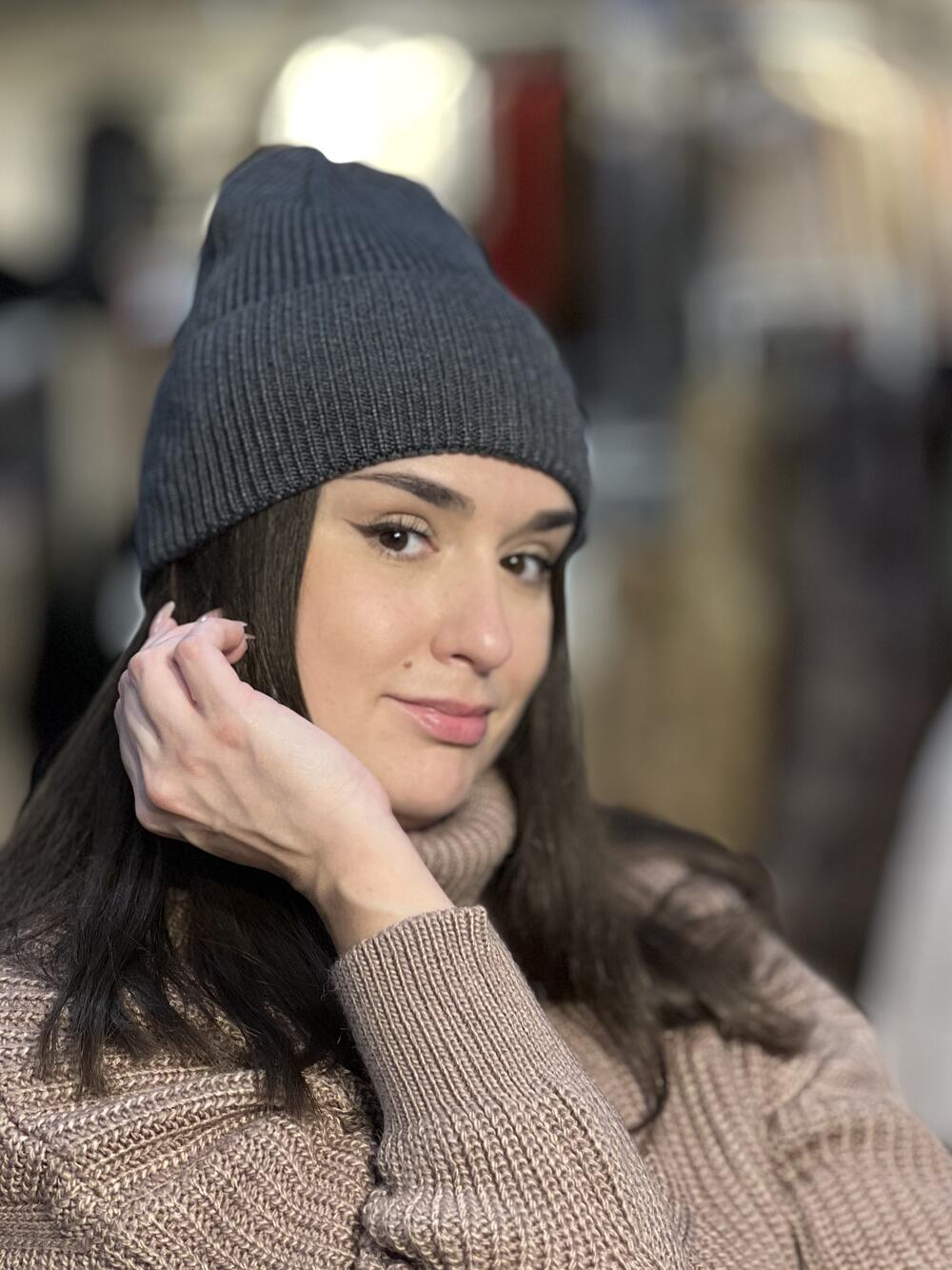 Шапка МОНО Malisa попіл