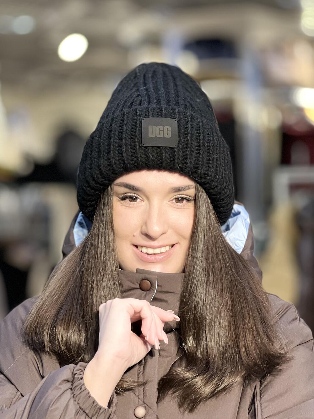 Шапка ATL КРАШ Бренд чорний