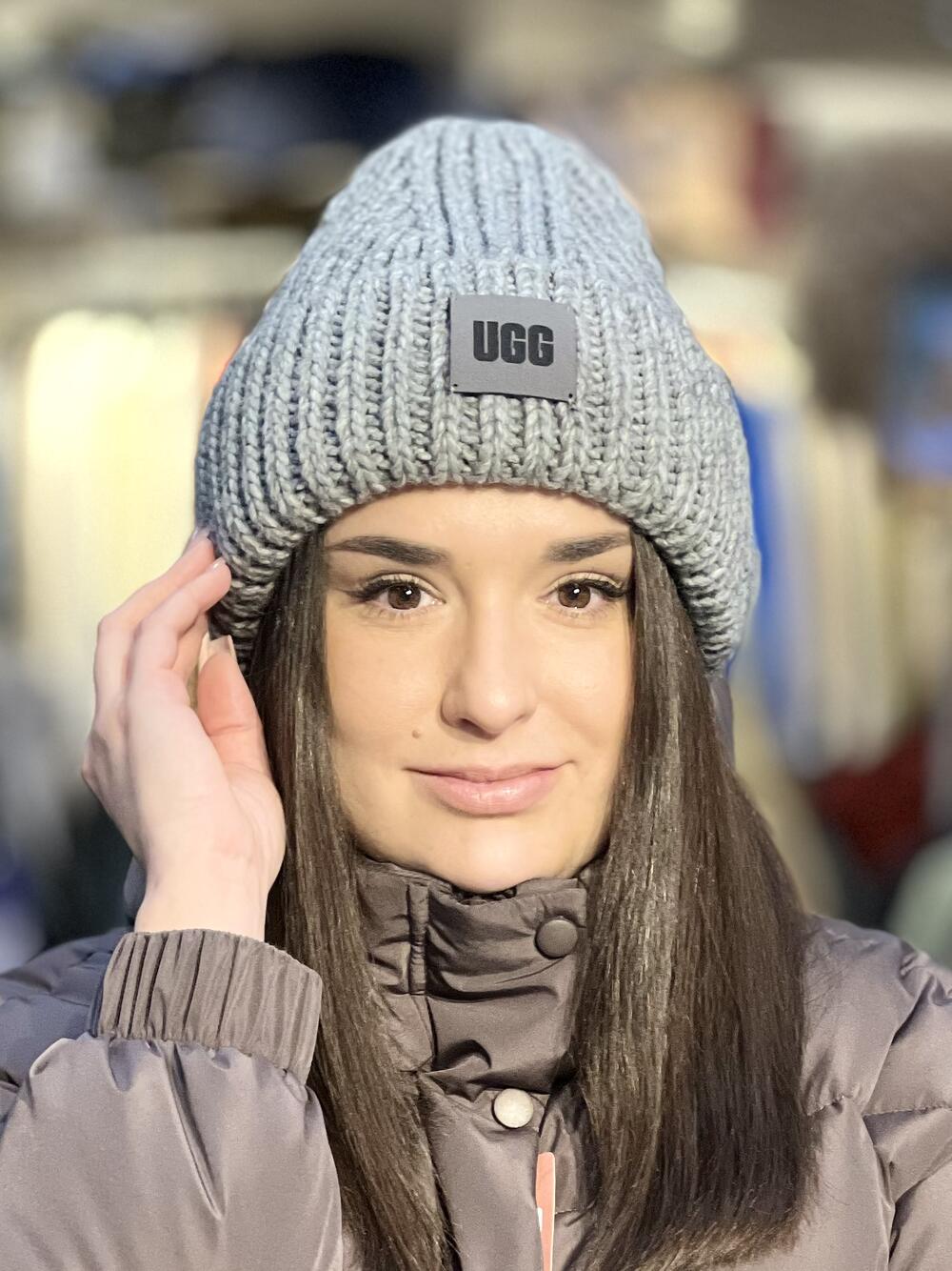 Шапка ATL КРАШ Бренд попіл