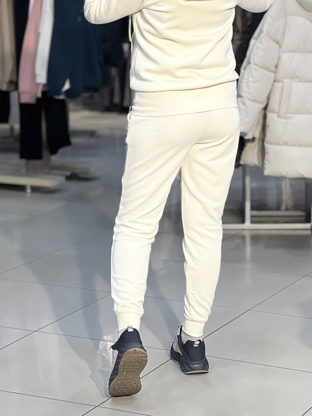 Брюки спортивні LH N-ALIS котон молочний, M