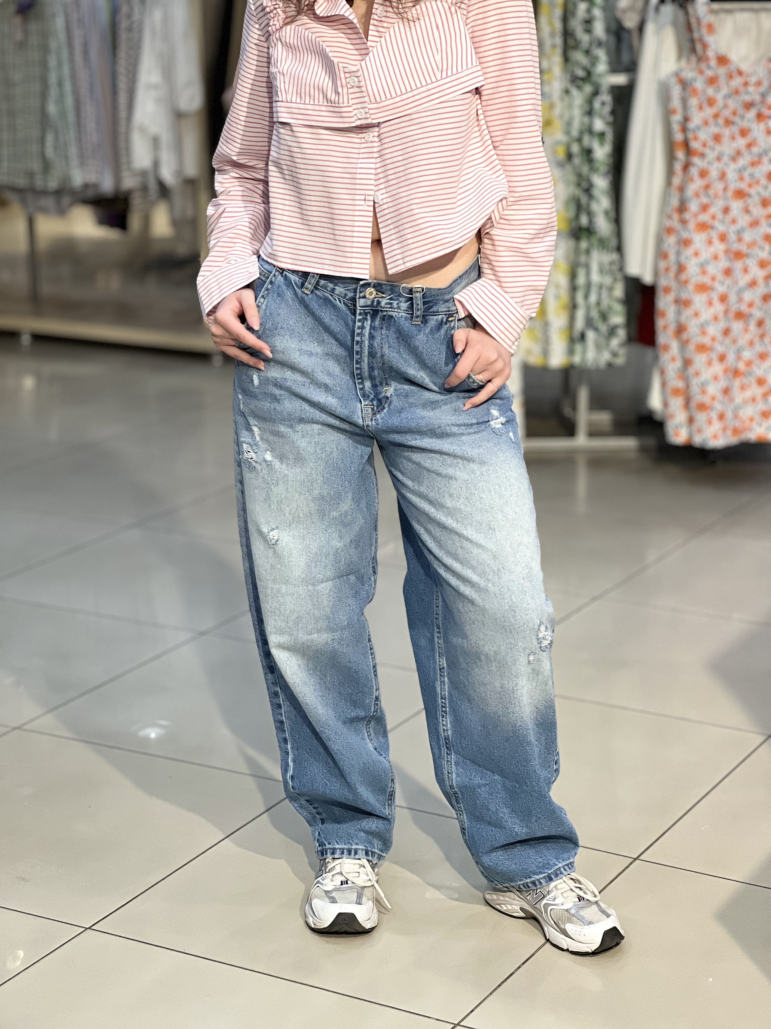 Джинси LK 3097 Mavi Skater котон блакитний, 36/S