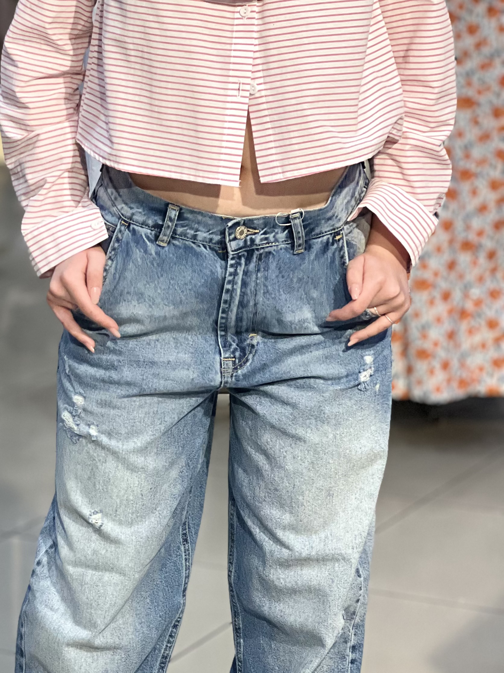 Джинси LK 3097 Mavi Skater котон блакитний, 36/S