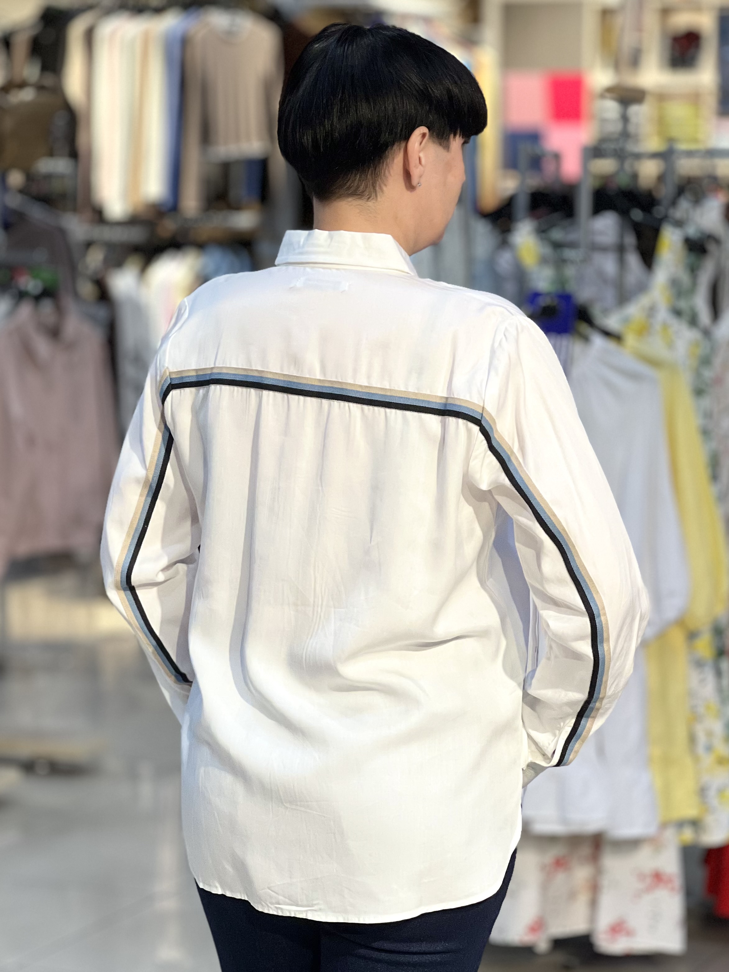 Сорочка LO L 09294 K-NAUTICA д/р віскоза білий, XL