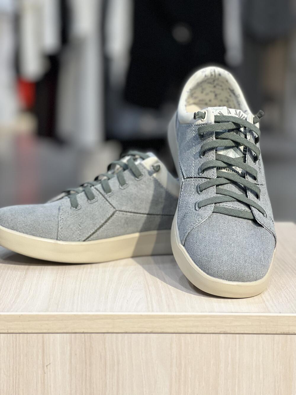 Кеди чоловічі 30-91 SAILOR CITY FOSSIL текстиль літо 