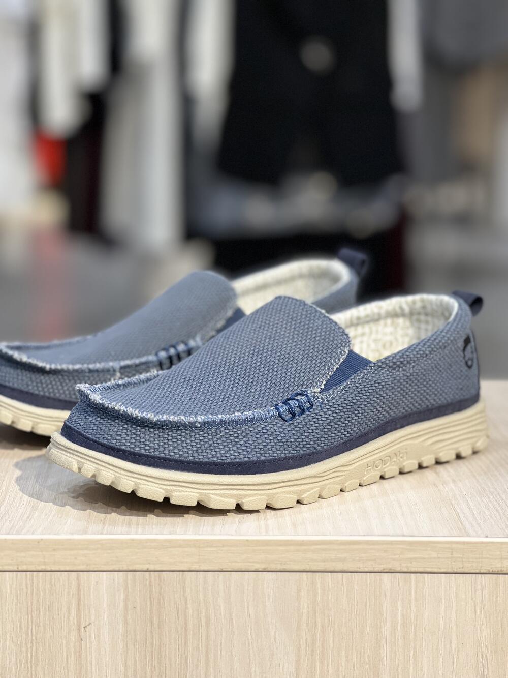 Мокасини чоловічі 30-82 BOATSWAIN JUTE DEEP BLUE літо 