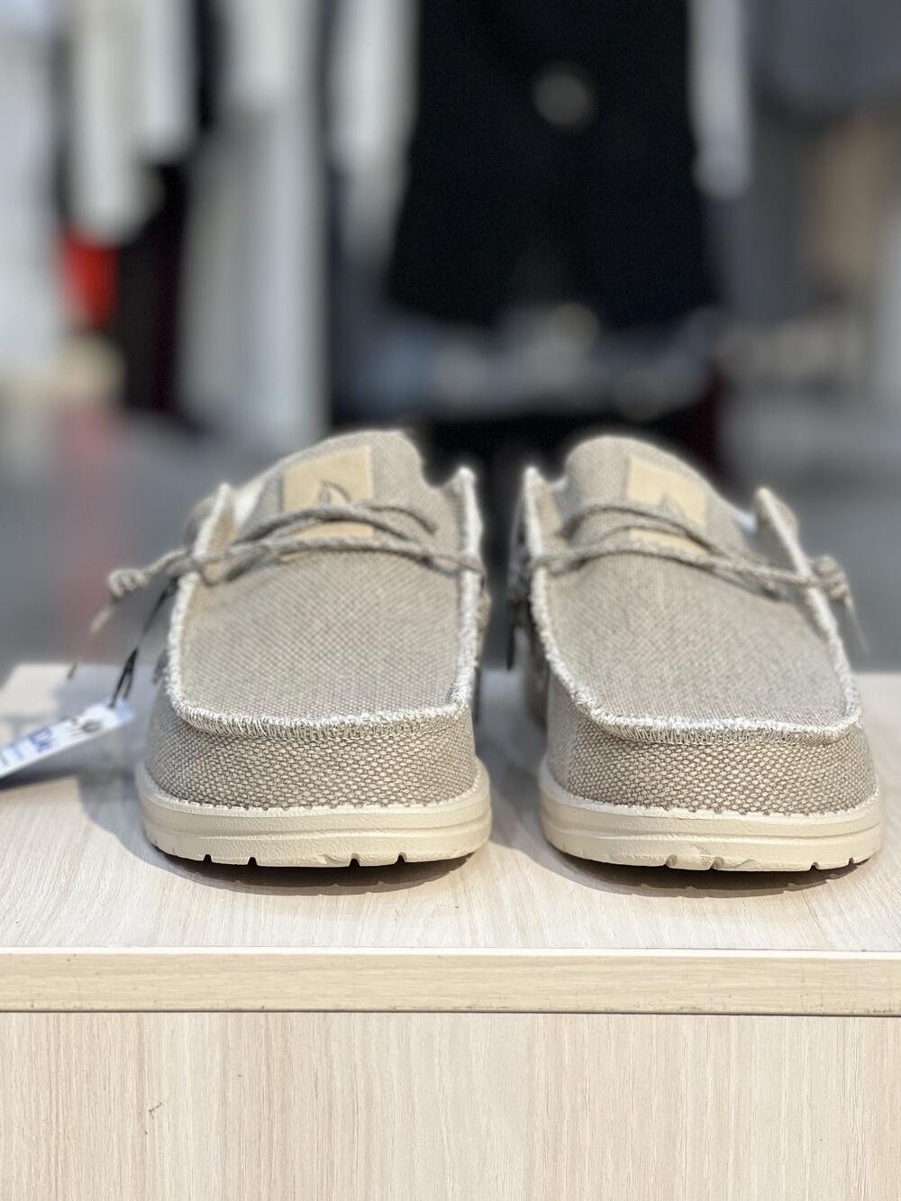 Мокасини чоловічі CAPTAIN JUTE TURTLE 20-144 текстиль літо бежевий меланж, 44