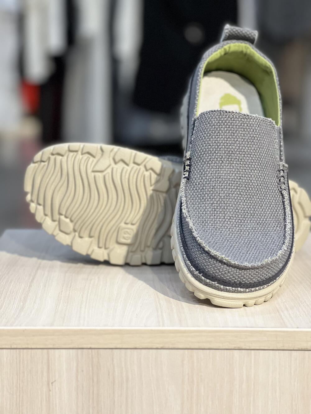 Мокасини чоловічі 30-72 BOATSWAIN CARESS DARK GREY літо т.сірий, 45