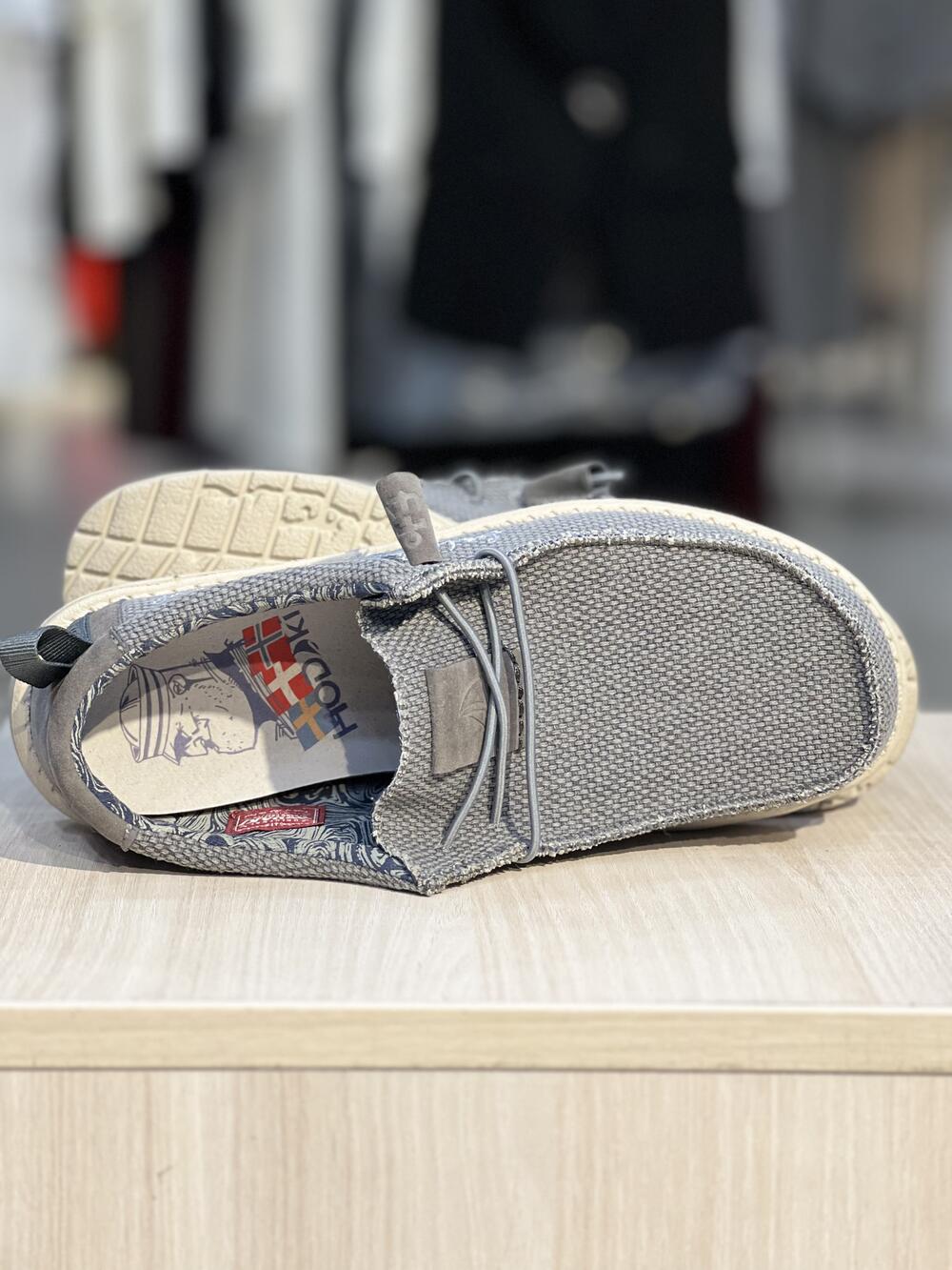 Мокасини чоловічі CAPTAIN JUTE SURF ECLIPSE 20-148 текстиль літо сірий, 45