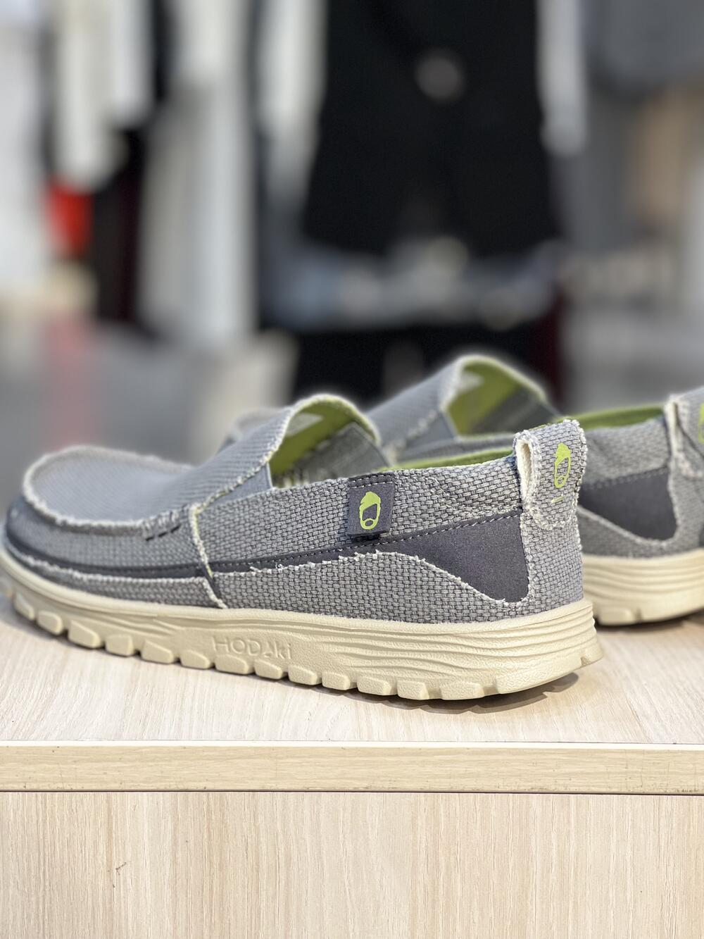Мокасини чоловічі 30-72 BOATSWAIN CARESS DARK GREY літо т.сірий, 45