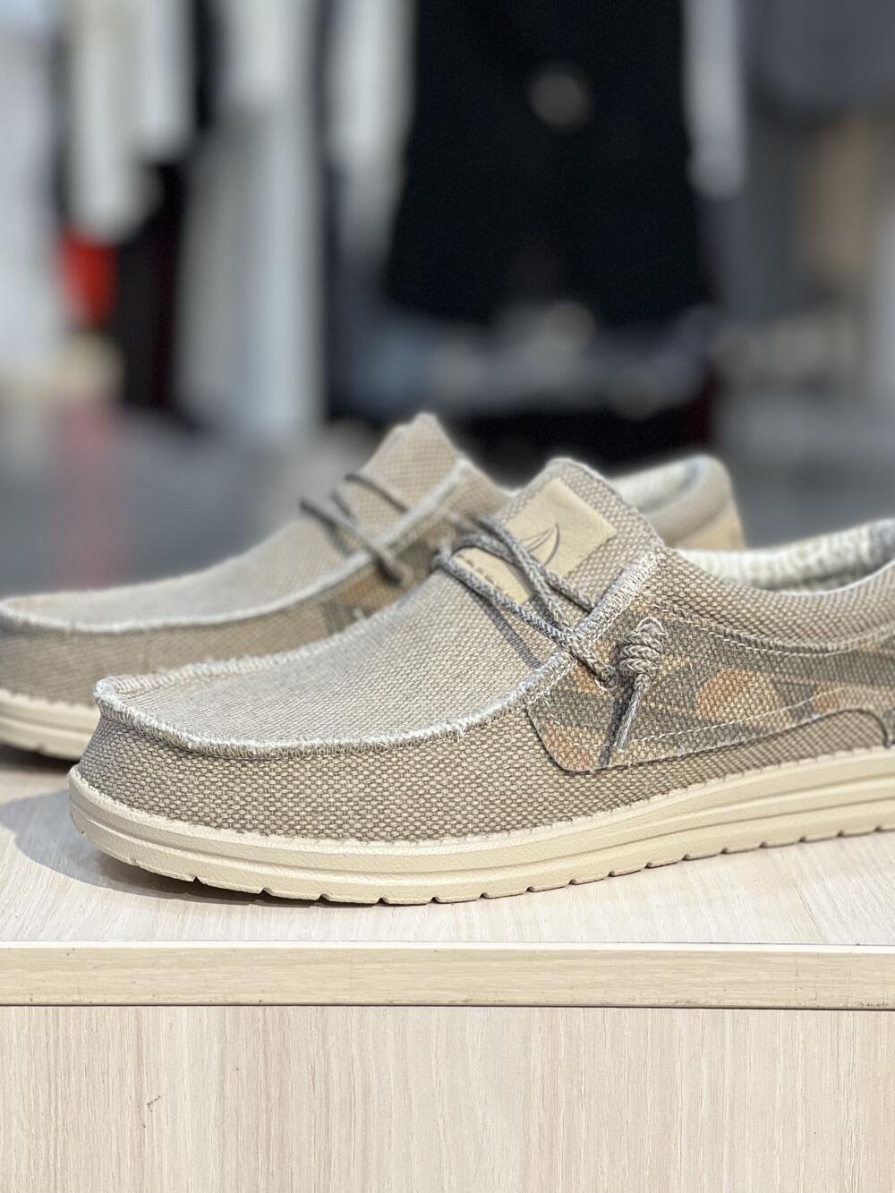 Мокасини чоловічі CAPTAIN JUTE TURTLE 20-144 текстиль літо 