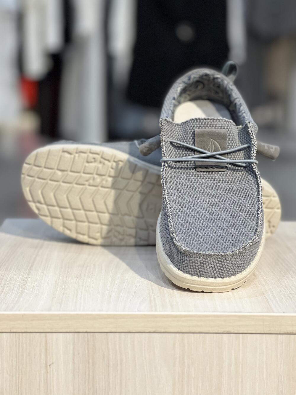 Мокасини чоловічі CAPTAIN JUTE SURF ECLIPSE 20-148 текстиль літо сірий, 45