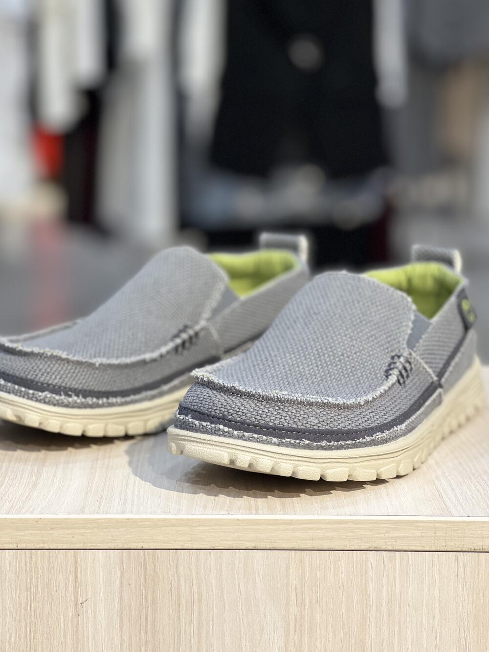 Мокасини чоловічі 30-72 BOATSWAIN CARESS DARK GREY літо т.сірий, 42