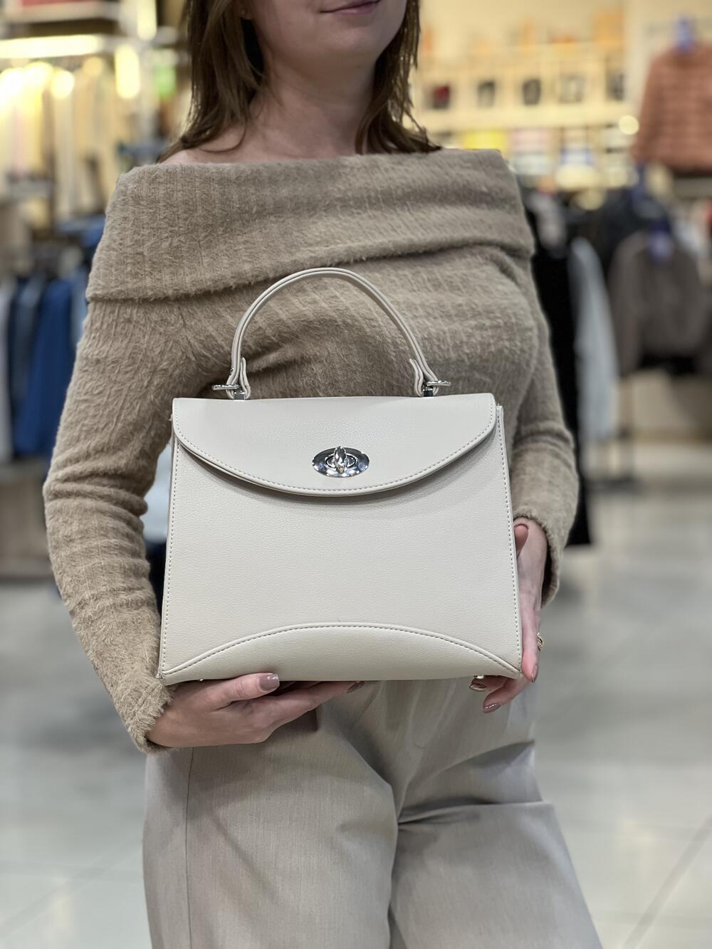 Сумка VOILA 730 екошкіра бежевий