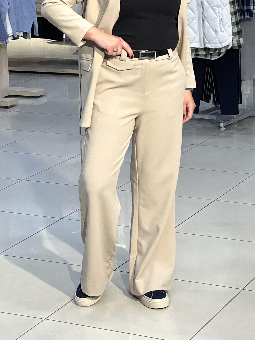 Брюки LP L07101 R-MILEN широкі бежевий, M