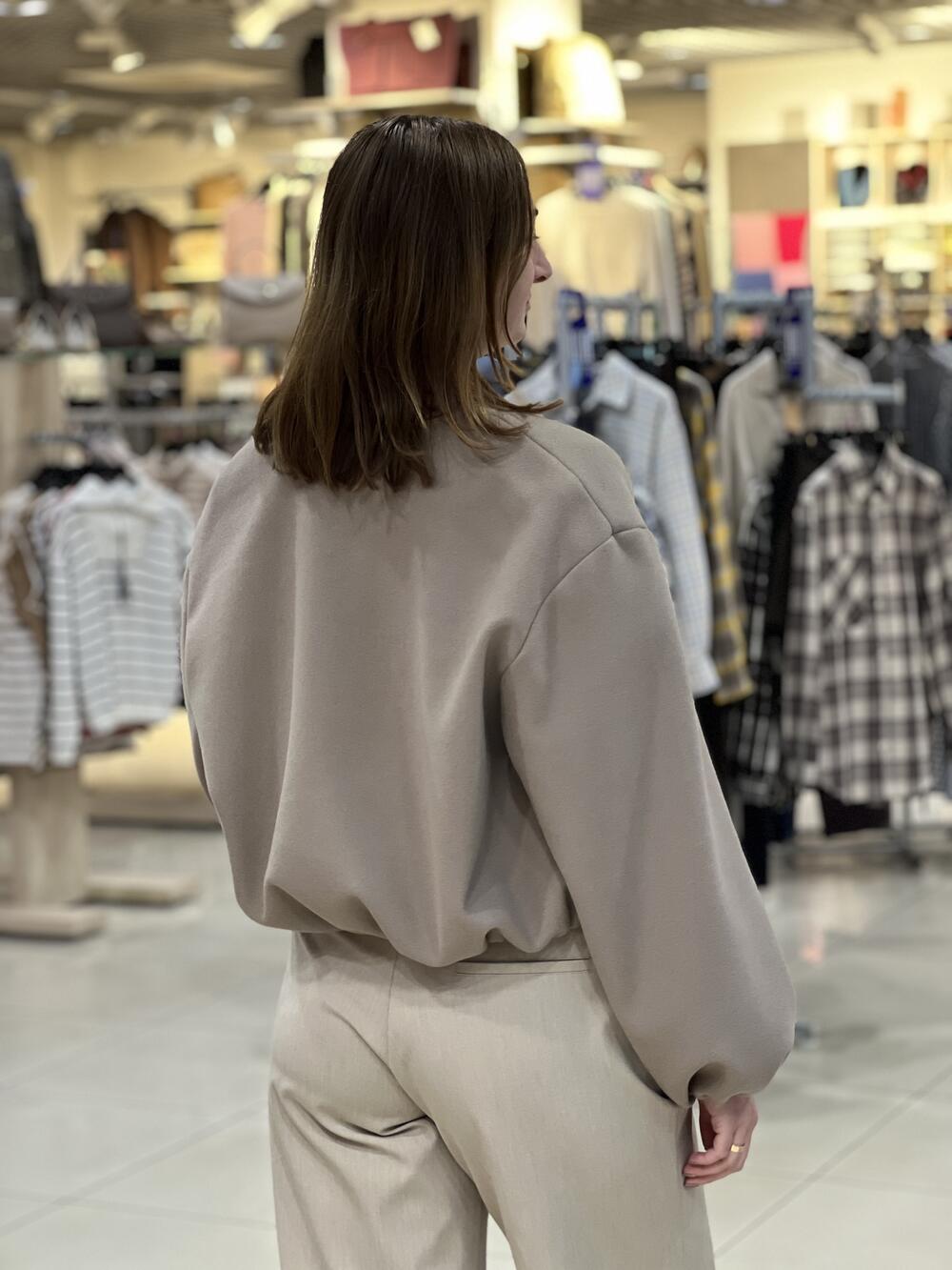 Бомбер LP 1025 кашемір капучино, 48