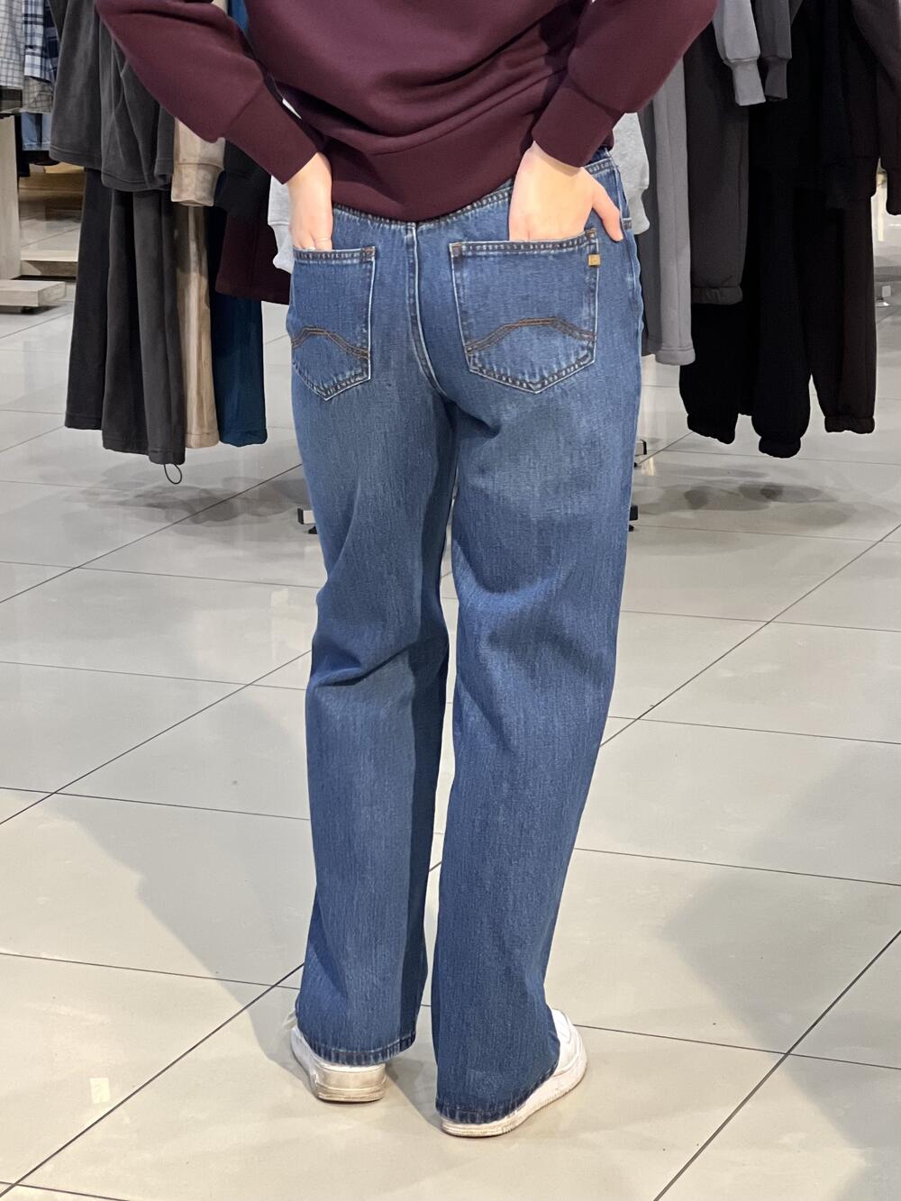 Джинси LP L27202 D-YANNA широкі прямі синій, 25(40-42)