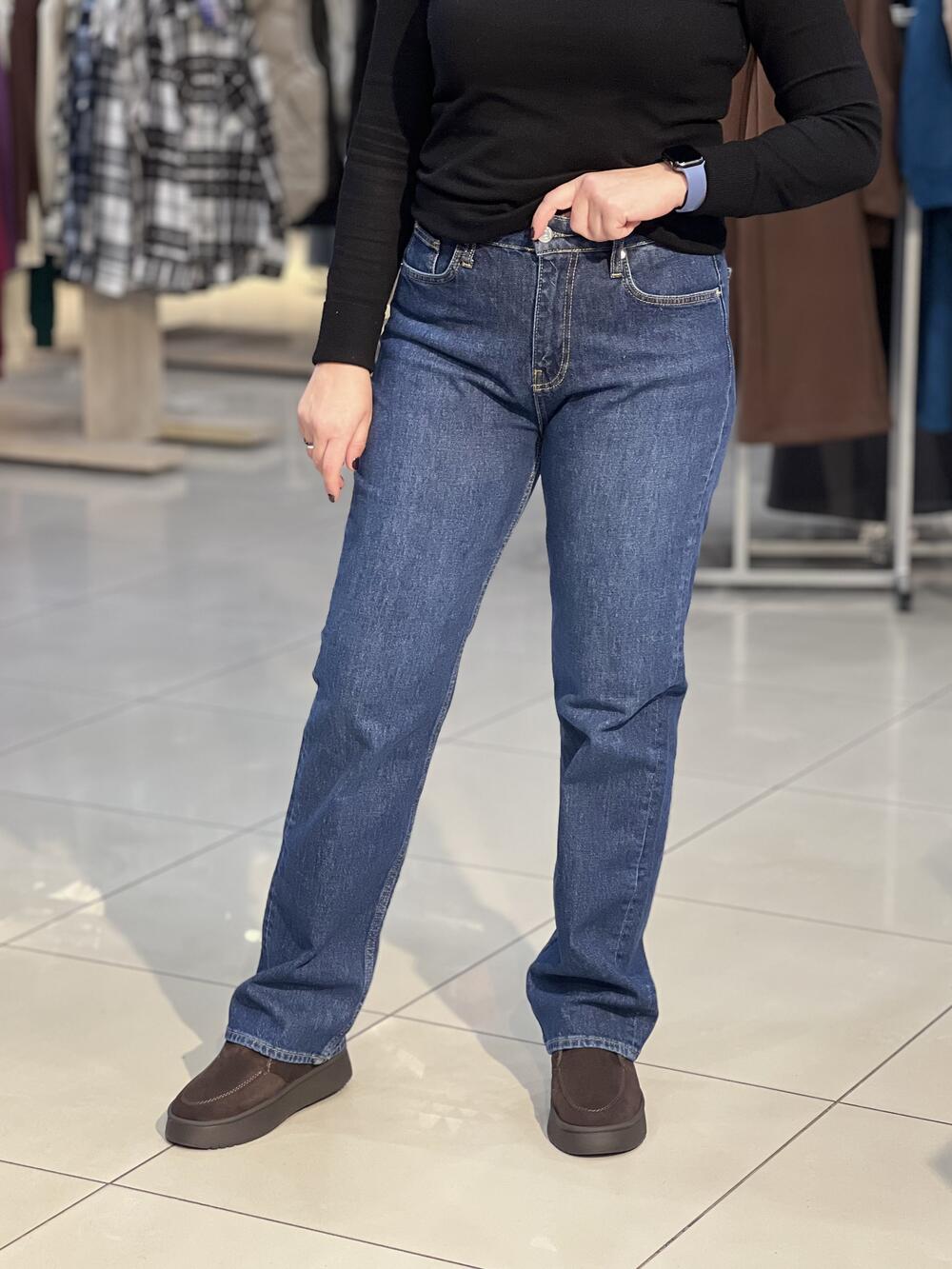 Джинси LM 1327 MAVI STRAIGHT FIT прямі завужені т.синій, 31(52-52)