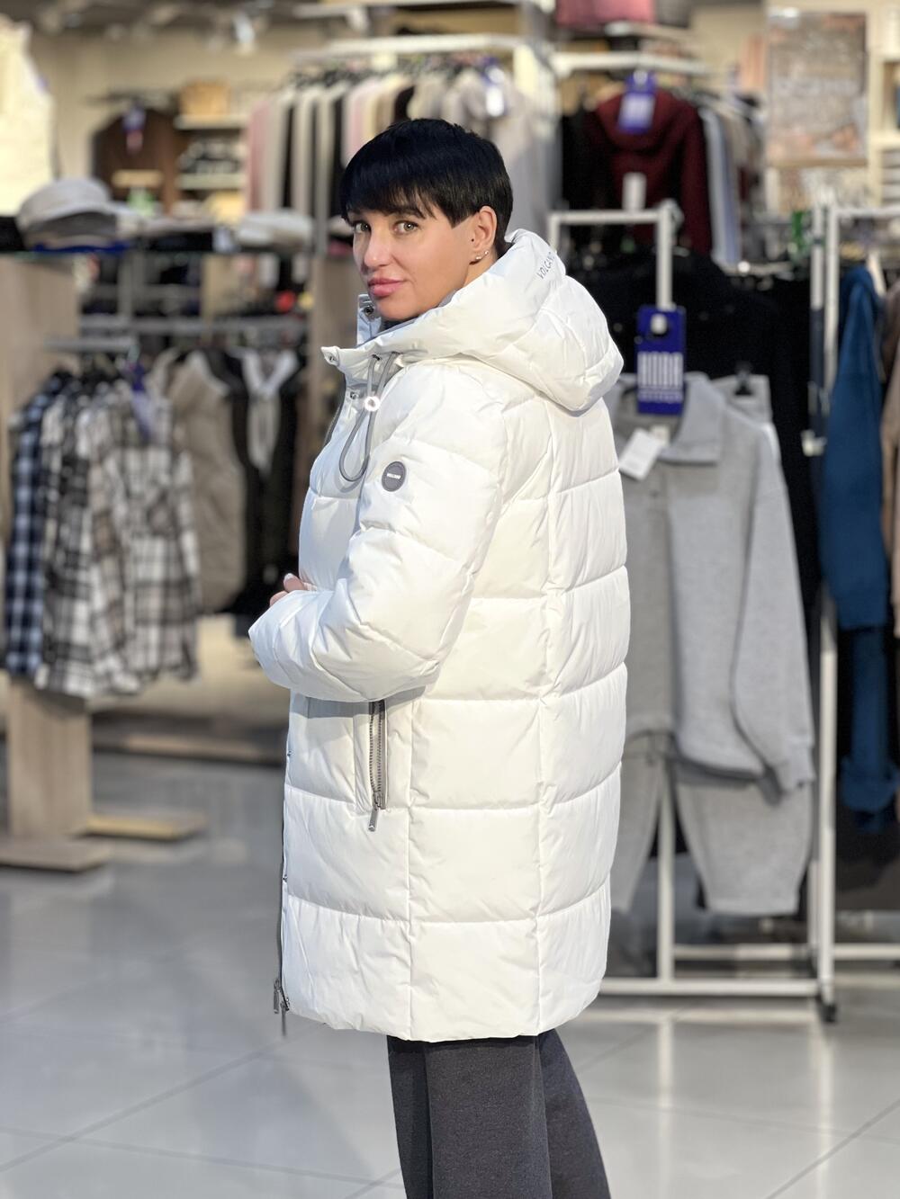 Куртка LP L06058 J-LIVIA пуховик білий, S