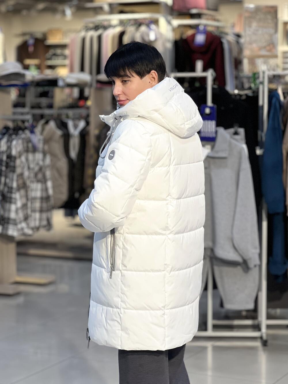 Куртка LP L06058 J-LIVIA пуховик білий, M