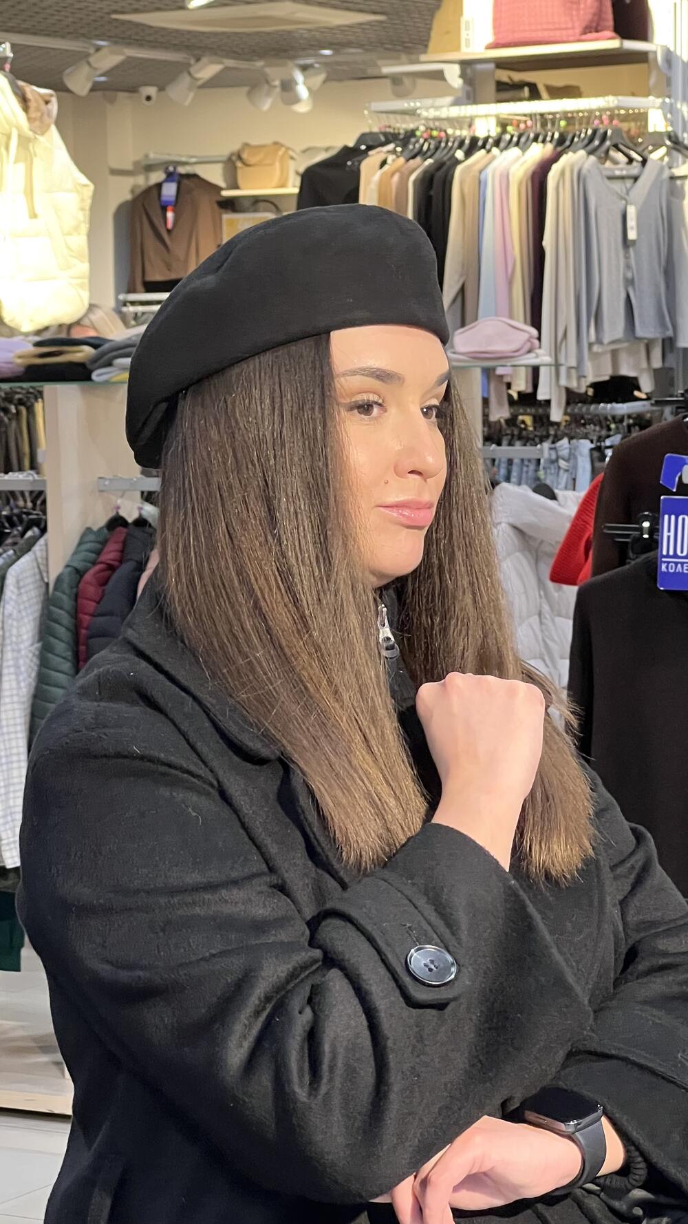 Кепі реглан SUMWIN КАШЕМІР чорний