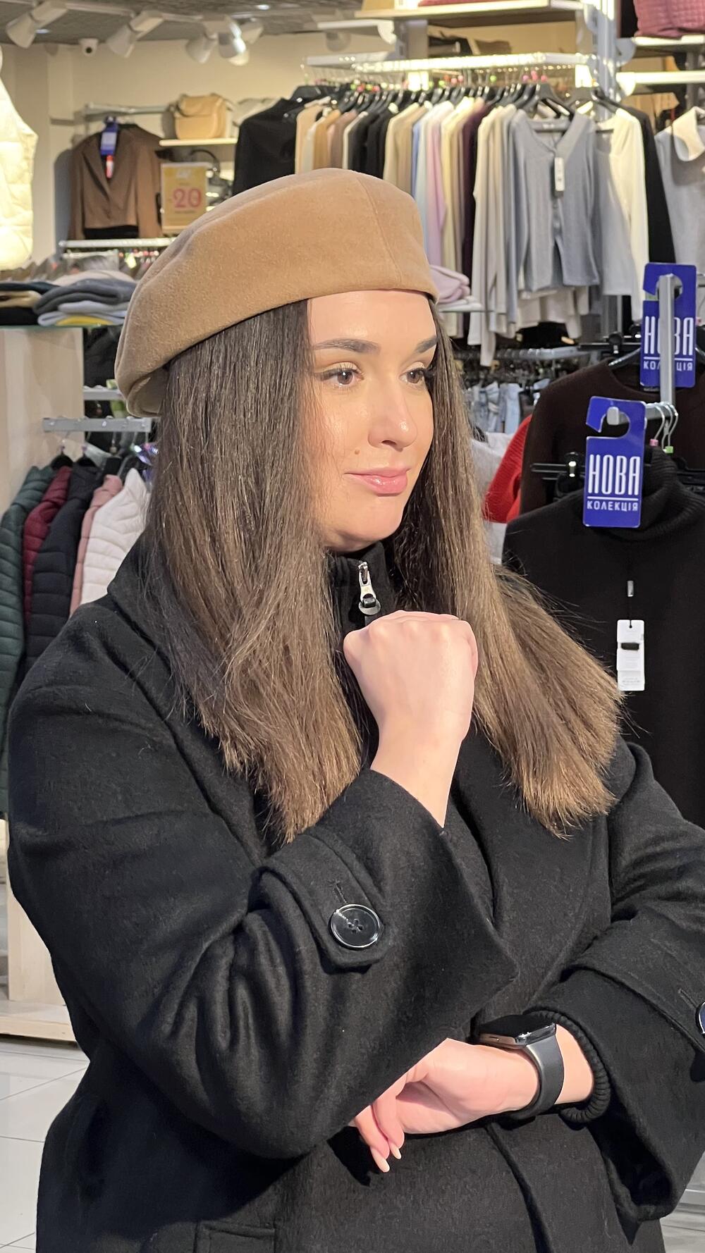 Кепі реглан SUMWIN КАШЕМІР св.коричневий