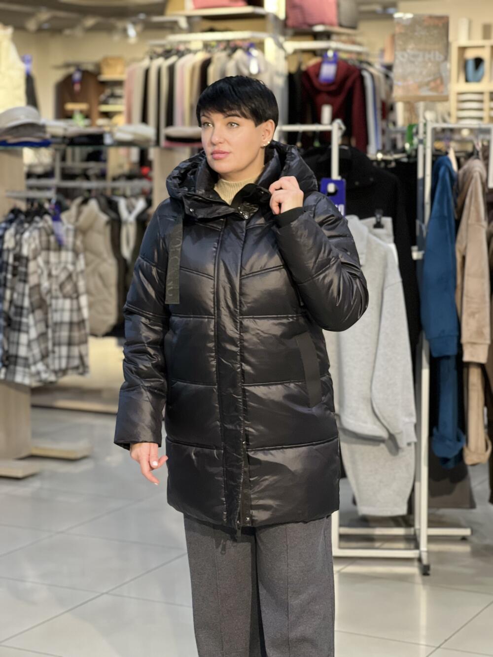 Куртка LP L06057 J-KALI пуховик чорний, XL