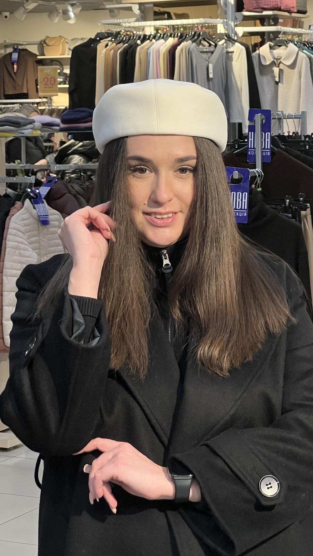 Кепі реглан SUMWIN КАШЕМІР молочний