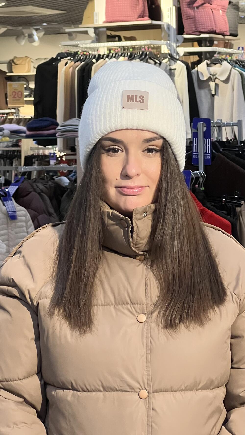 Шапка SUNWIN БРАУНІ білий