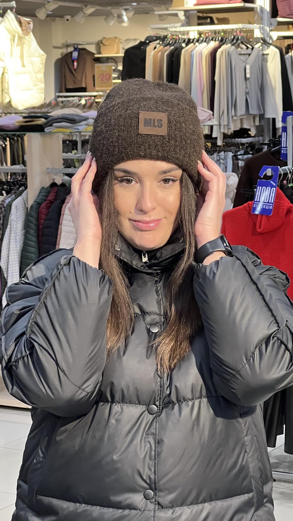 Шапка SUNWIN БРАУНІ т.шоколад