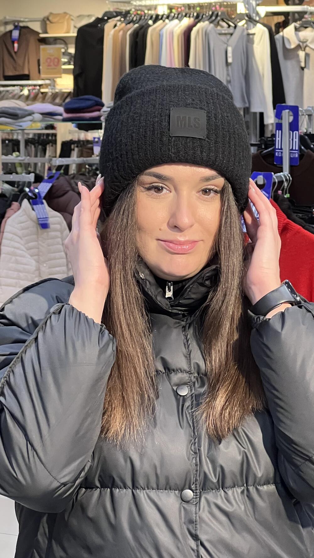 Шапка SUNWIN БРАУНІ чорний