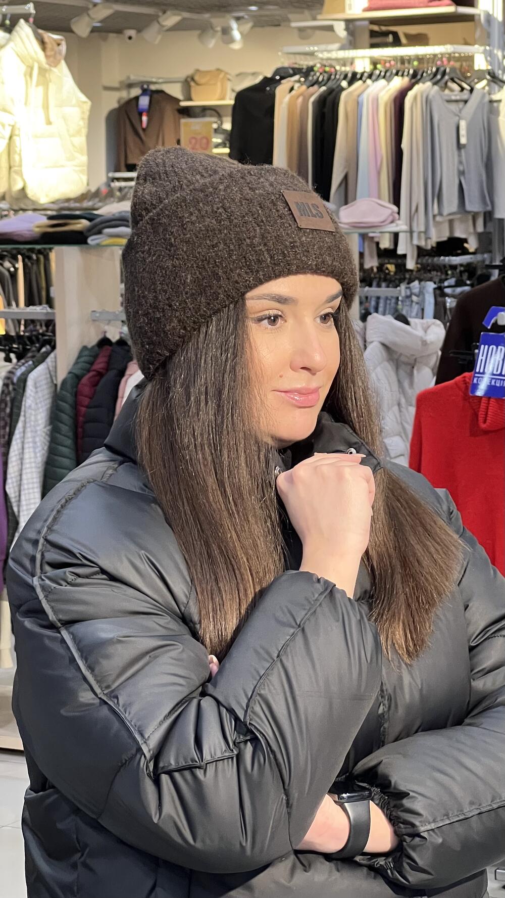 Шапка SUNWIN БРАУНІ т.шоколад