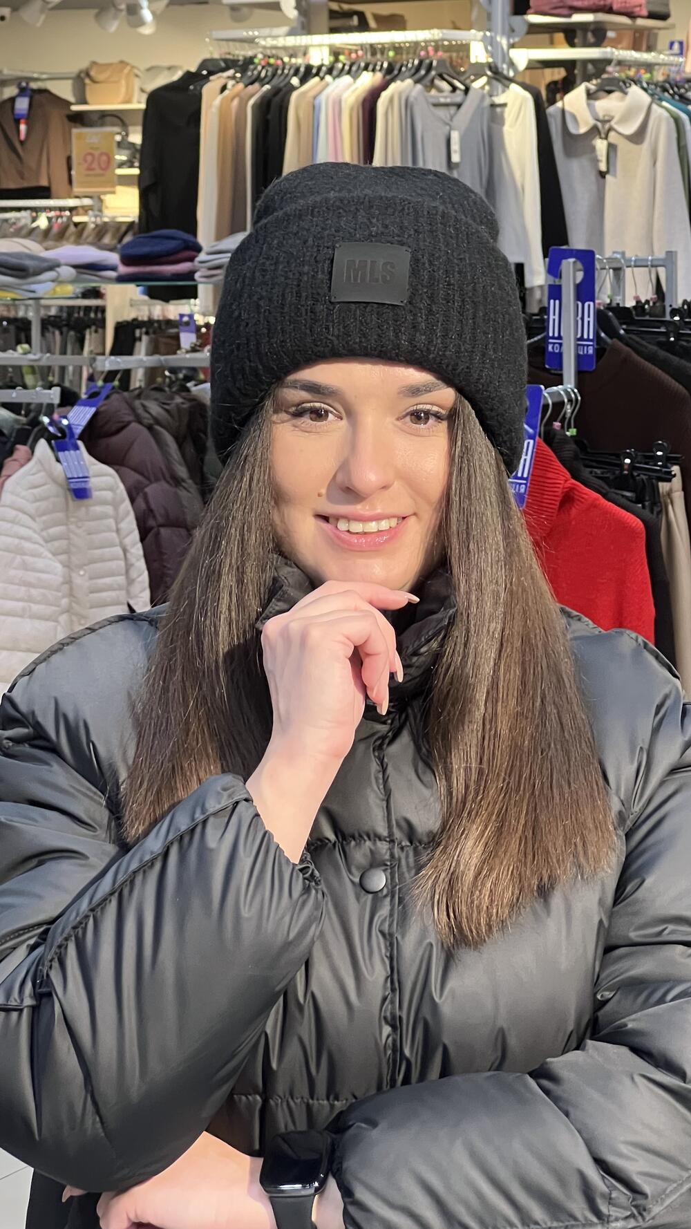 Шапка SUNWIN БРАУНІ чорний