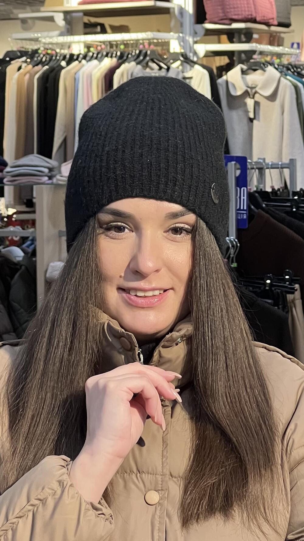 Шапка ВЕНДІ ковпак чорний