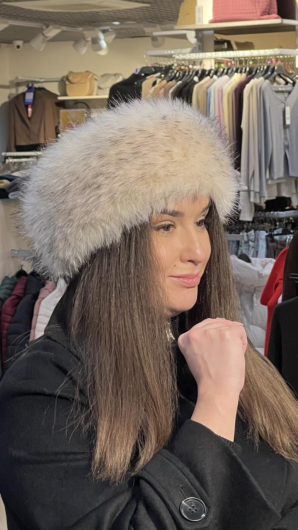 Пов'язка ЛАВЕРНА з штучного хутра 