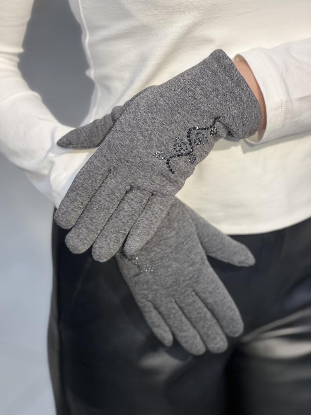 Рукавички трикотажні бавовна махрові кольорові асортимент