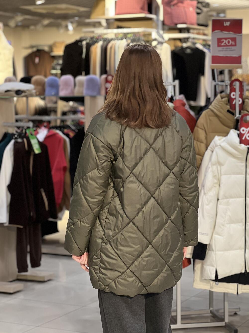 Куртка LD202 2841 зима хакі, S