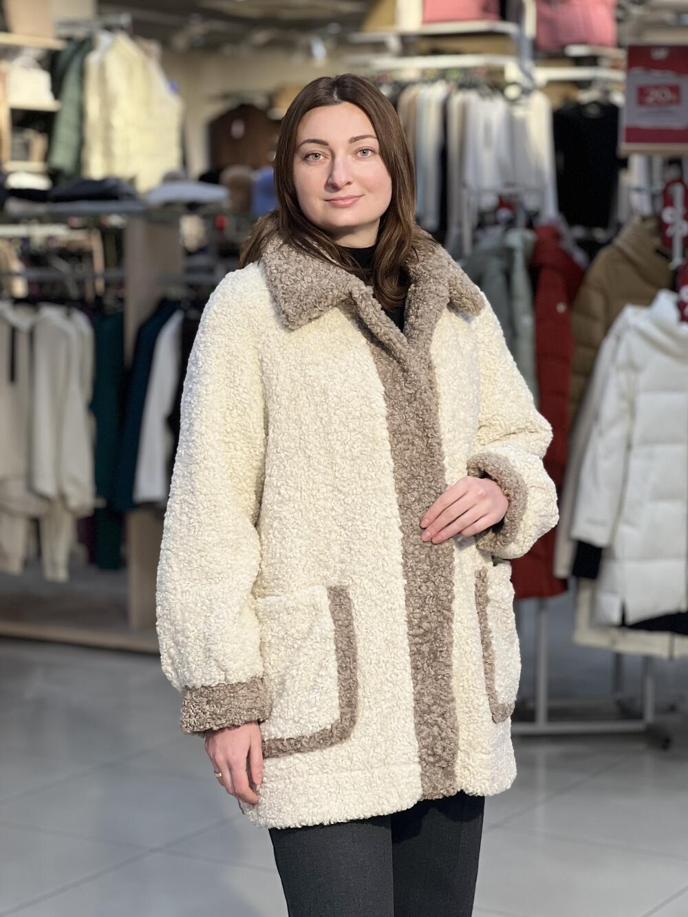 Шубка LJ 761 баранчик середня 