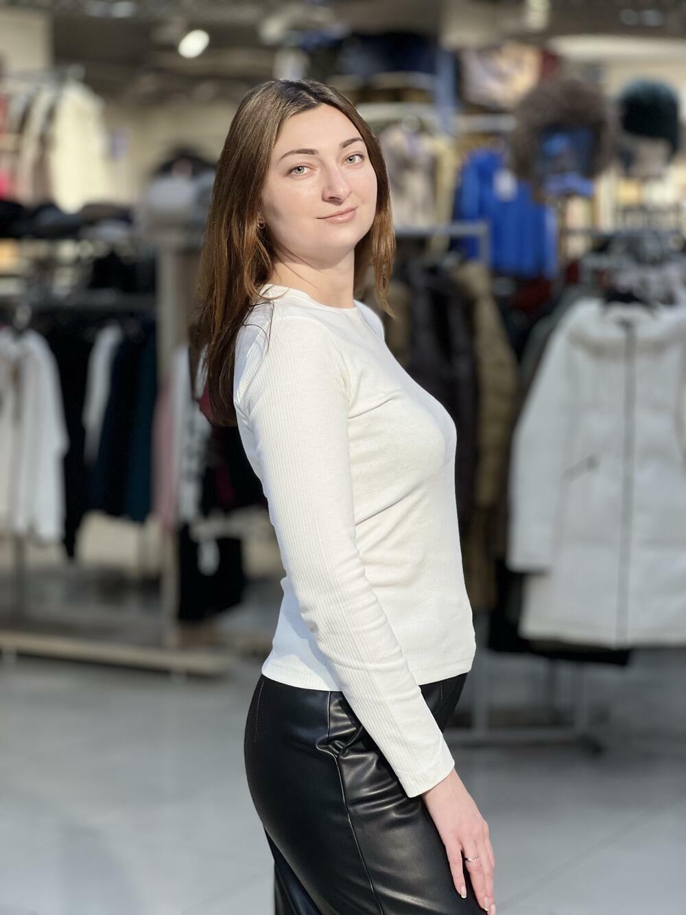 Лонгслів LP L17082 L-LOKO рубчик молочний, XL